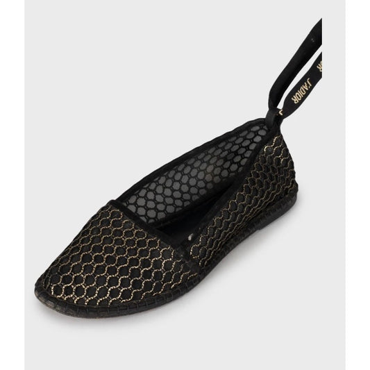 Christian Dior J’Adior Mesh Ballet Flats - Size 38 pre-owned