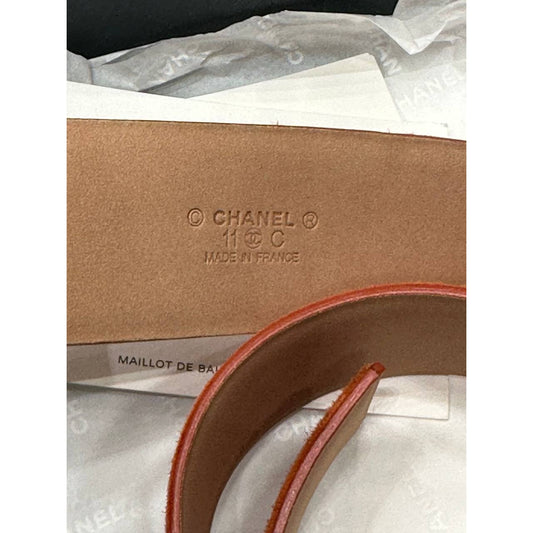 NWOB Chanel Suede Belt Cruise 2011 - Size 85 pre-owned