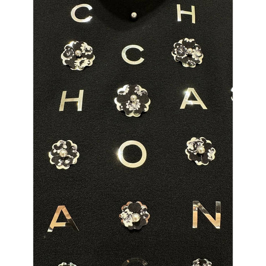 Chanel 2021 Runway Silk Crop Top Sz. 40 Pre-owned