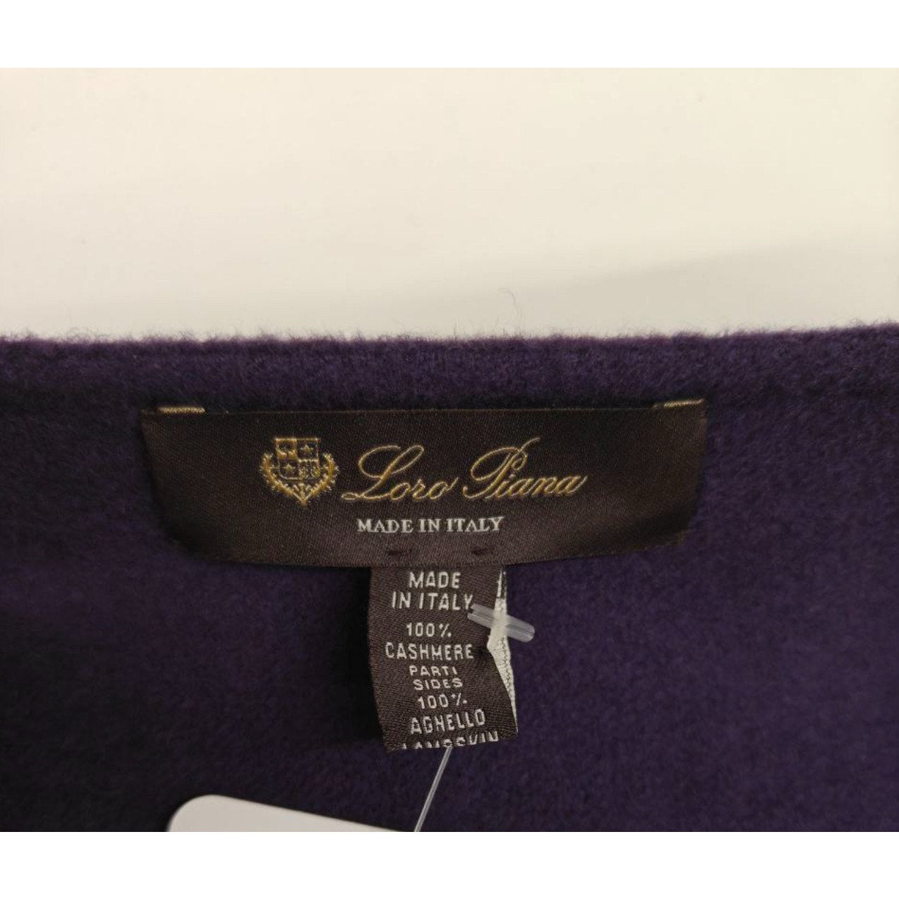 Loro Piana Perple Cashmere Cape Coat Sz. S Pre-owned