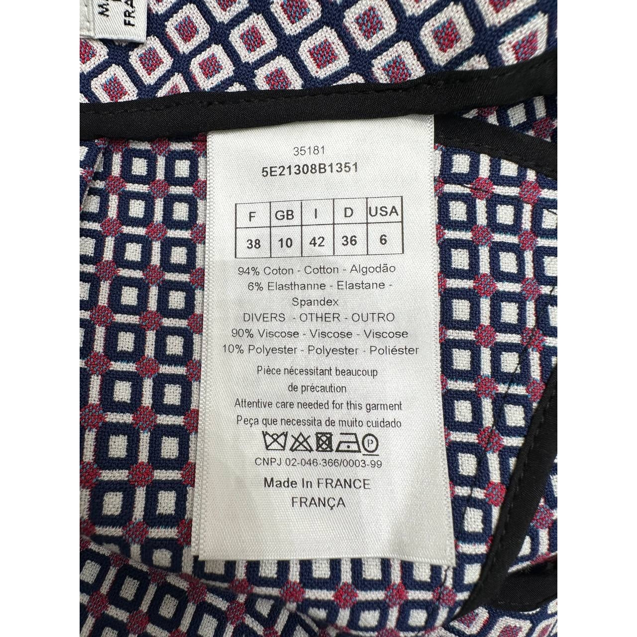 Christian Dior Geometric Skirt Suit - Spring 2015 - Size 38 Pre-owned