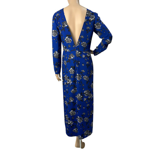 Red Valentino Floral Print Maxi Dress Sz.42 Pre-owned