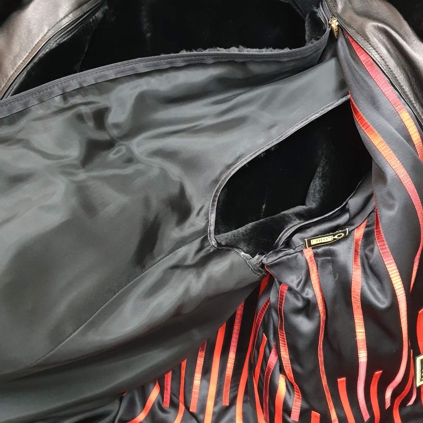 Zilli Shearling-Lined Brown Leather Coat - Size XXL / 64 Pre-owned