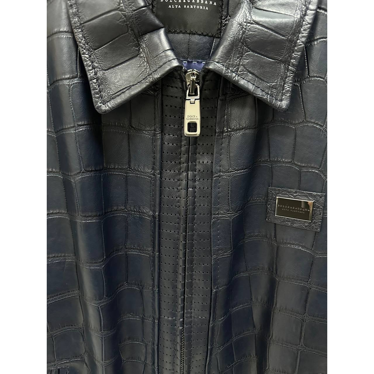 Dolce & Gabbana Alta Sartoria Navy Jacket Pre-owned