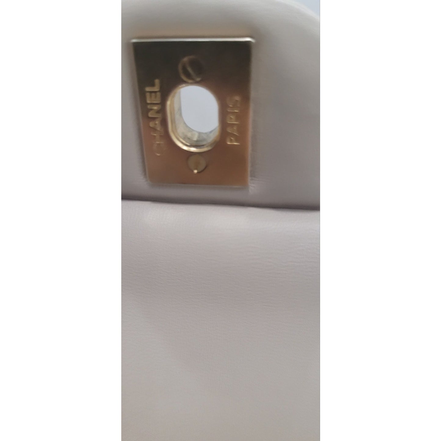 Chanel Medium Ivory Double Flap Bag Pre-owned