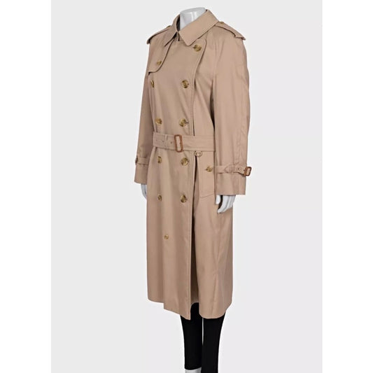 Burberry Double-Breasted Brown Trench Coat - IT 48/XXL pre-owned