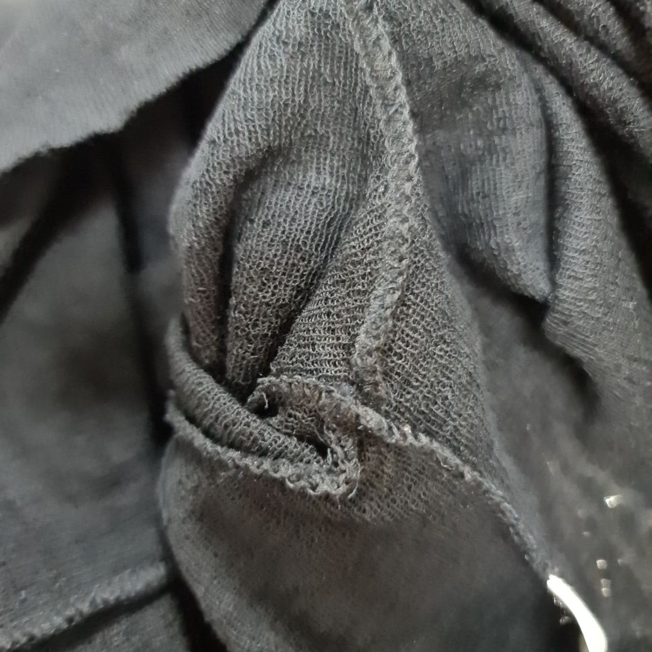 Chanel 2011 Black Viscone Top Sz.36 Pre-owned