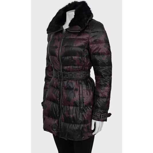 Burberry Brit Printed Fitted Down Coat  Sz.S Pre-owned