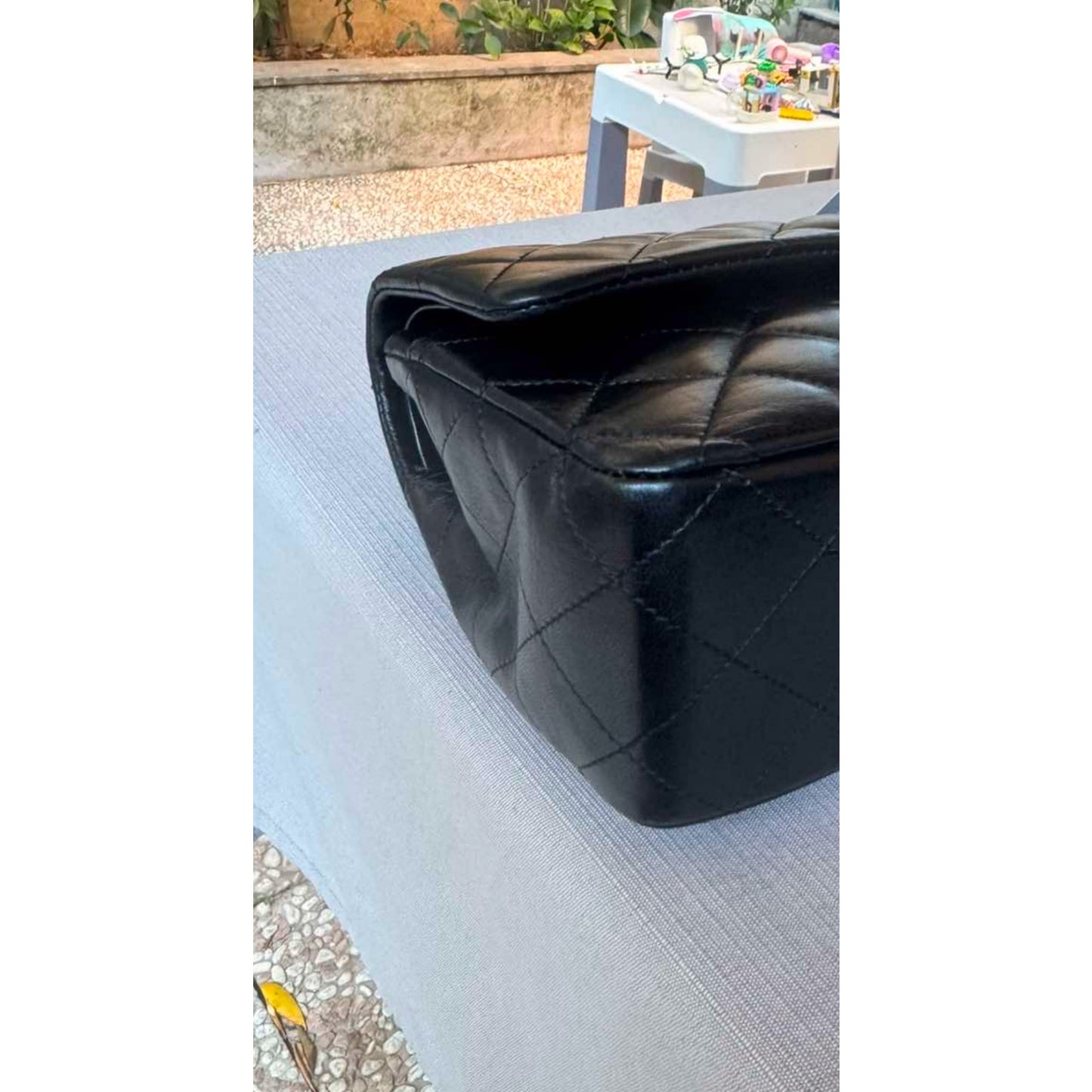 Chanel Medium Classic Lambskin Double Flap Pre-owned