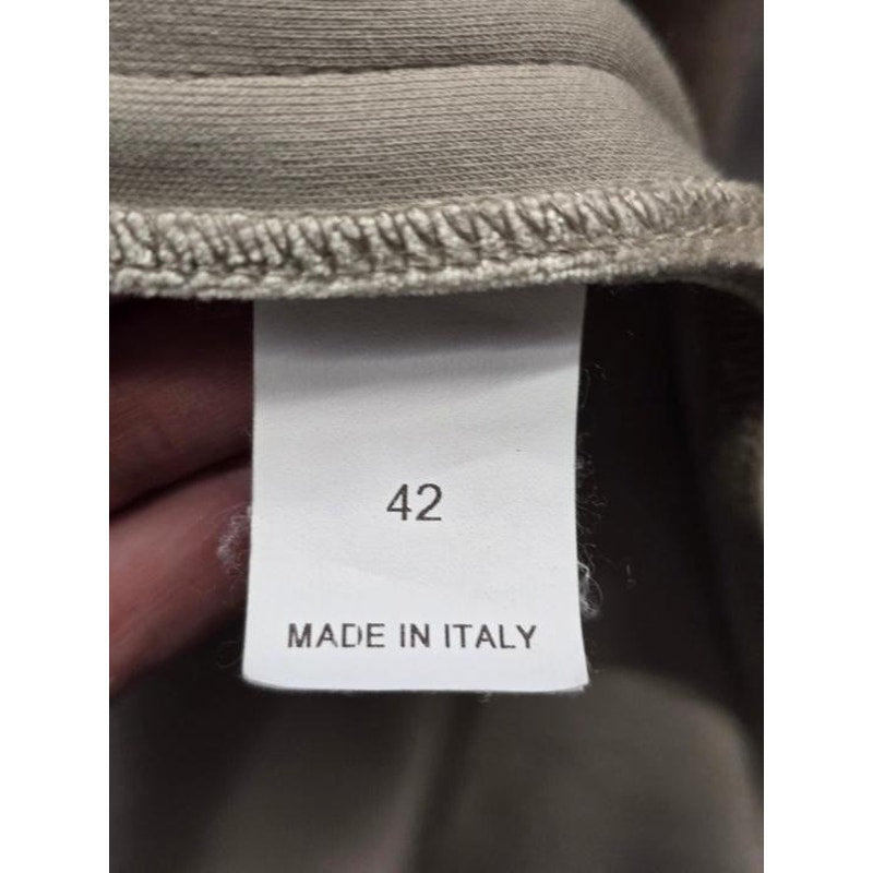 Brunello Cucinelli Beige Velvet Snap Cardigan - IT 42/M  Pre-owned