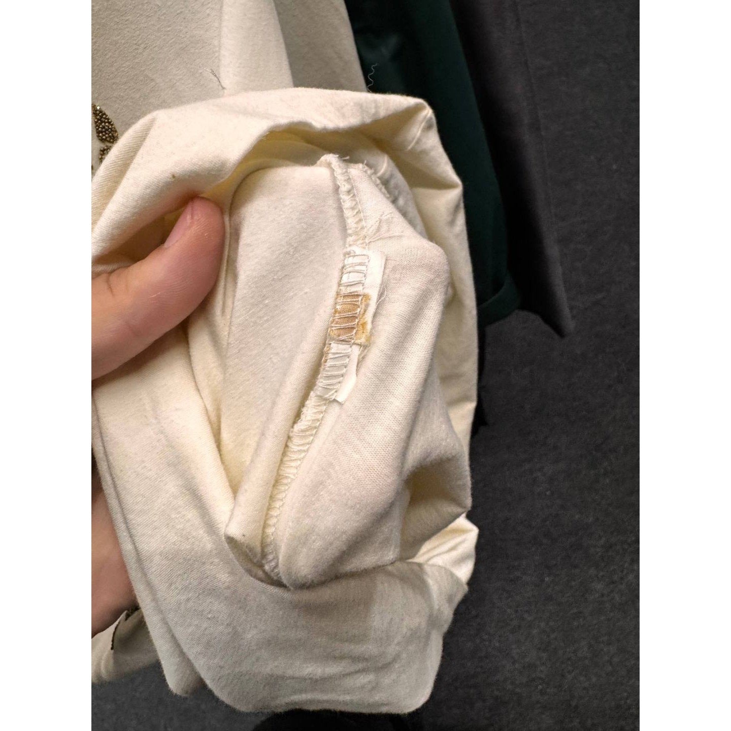 Rare Galliano White Longsleeve Sweater Tunic - Size S Pre-owned