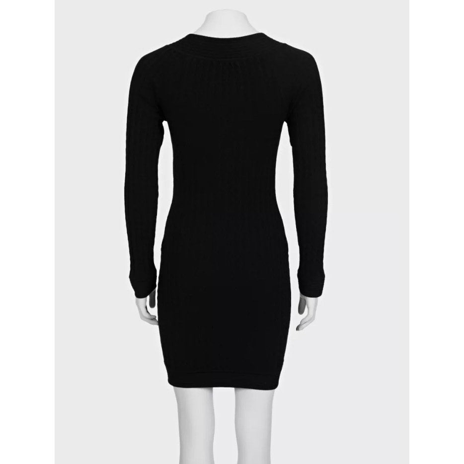 Chanel Black Fitted Dress  Sz.36 Pre-owned