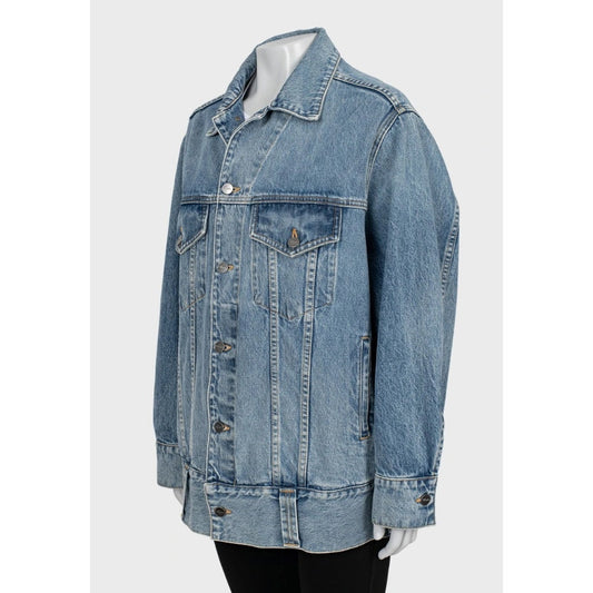 Khaite Oversized Blue Denim Jacket Sz.S Pre-owned