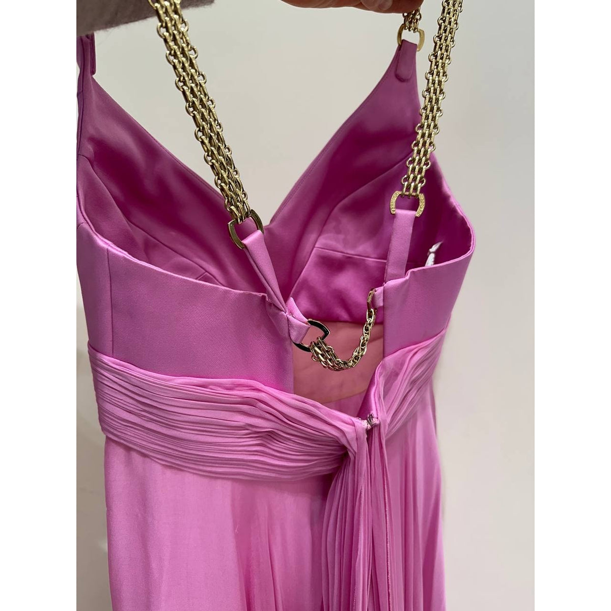 Gianni Versace Pink Runway Evening Dress IT 40 Pre-owned