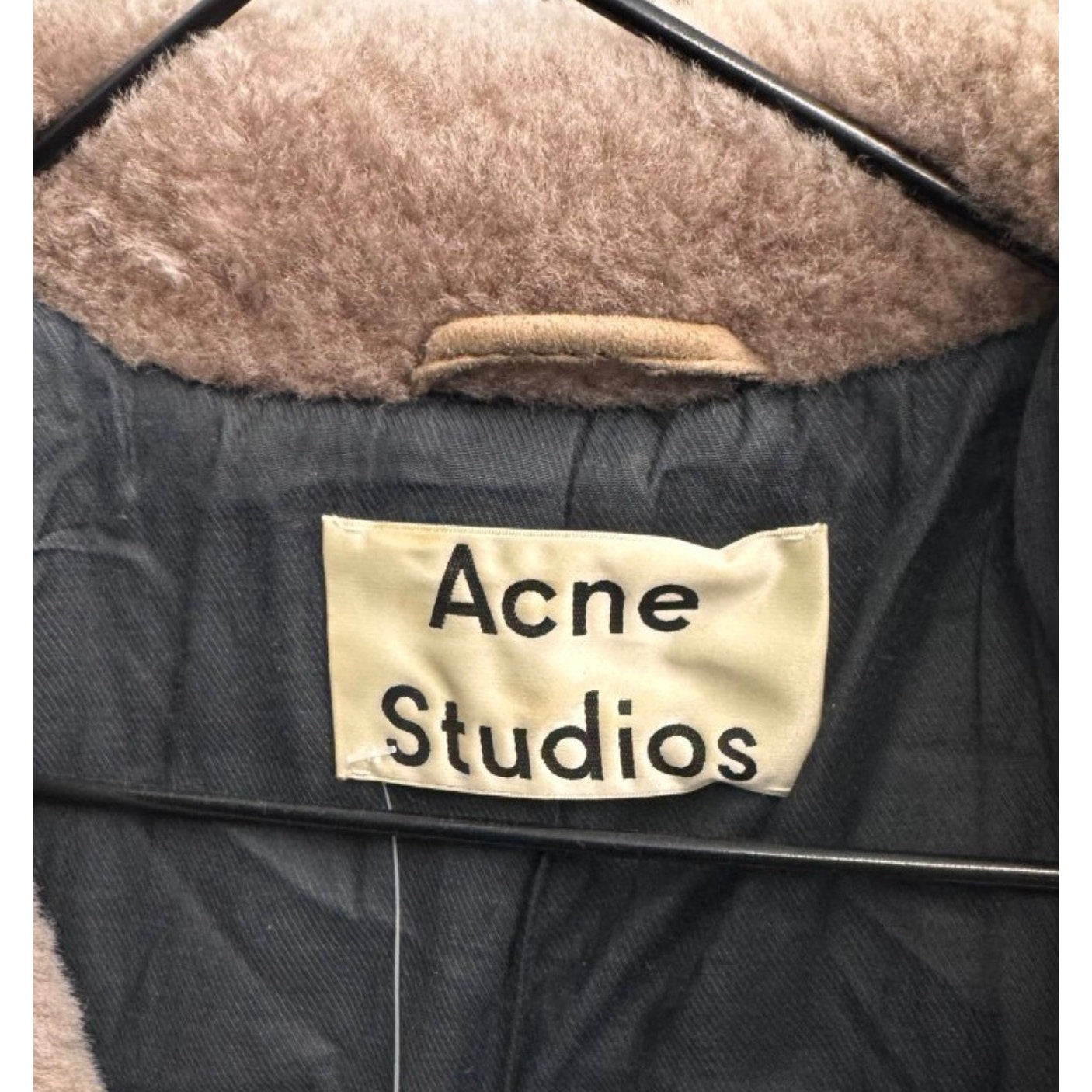 Acne Studios Brown Shearling Jacket - Size EU36 / S Pre-owned