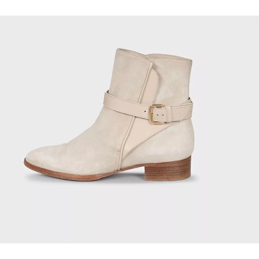 Loro Piana Brown Suede Ankle Boots - EU 38 Pre-owned