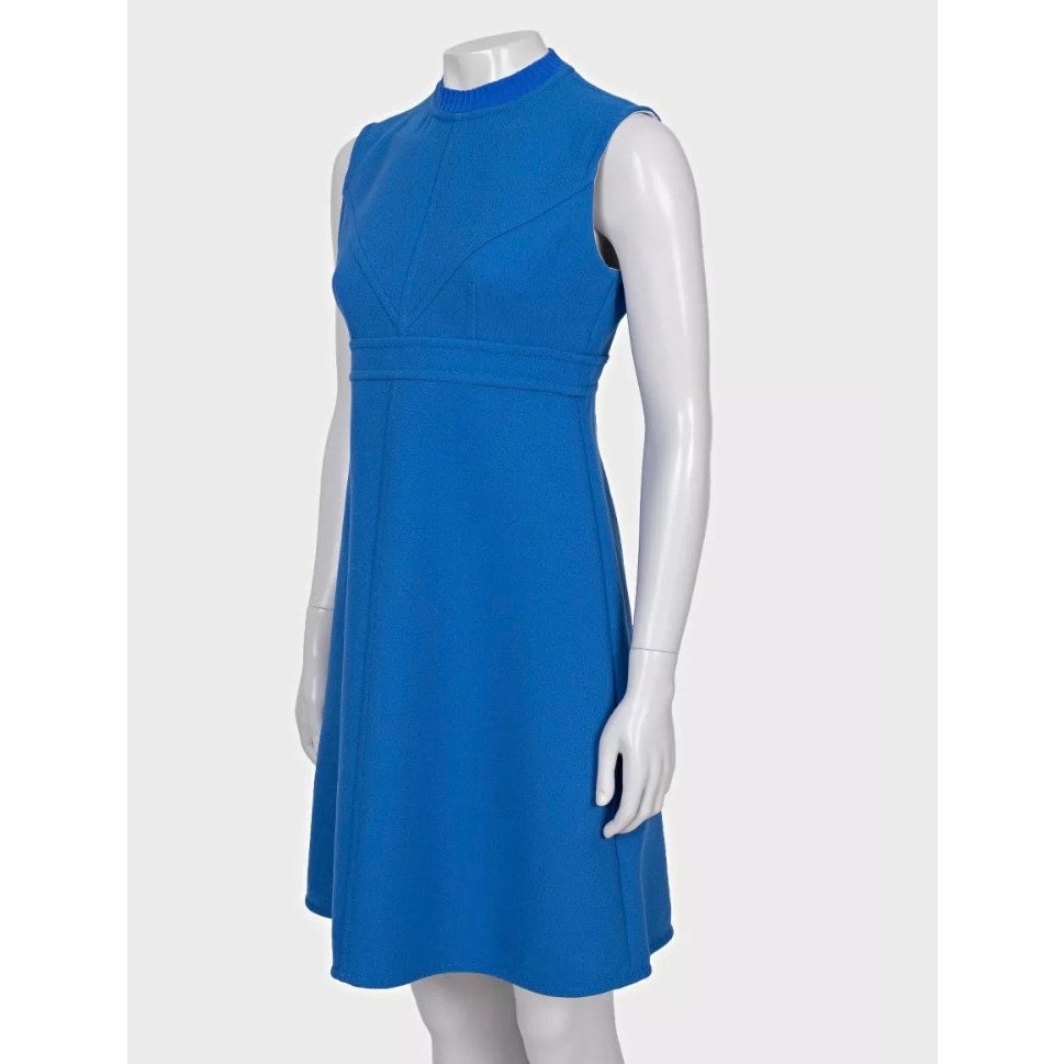 Louis Vuitton Blue Fitted Zip Dress - IT38 / XS Pre-owned