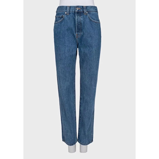 Khaite Blue Straight Fit Jeans - Size W26/M  Pre-owned