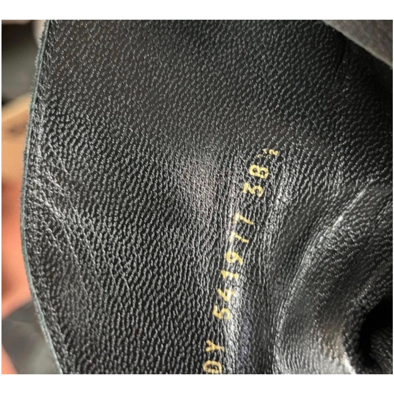 Saint Laurent Niki Leather Wedge Boots - Size 38.5 pre-owned