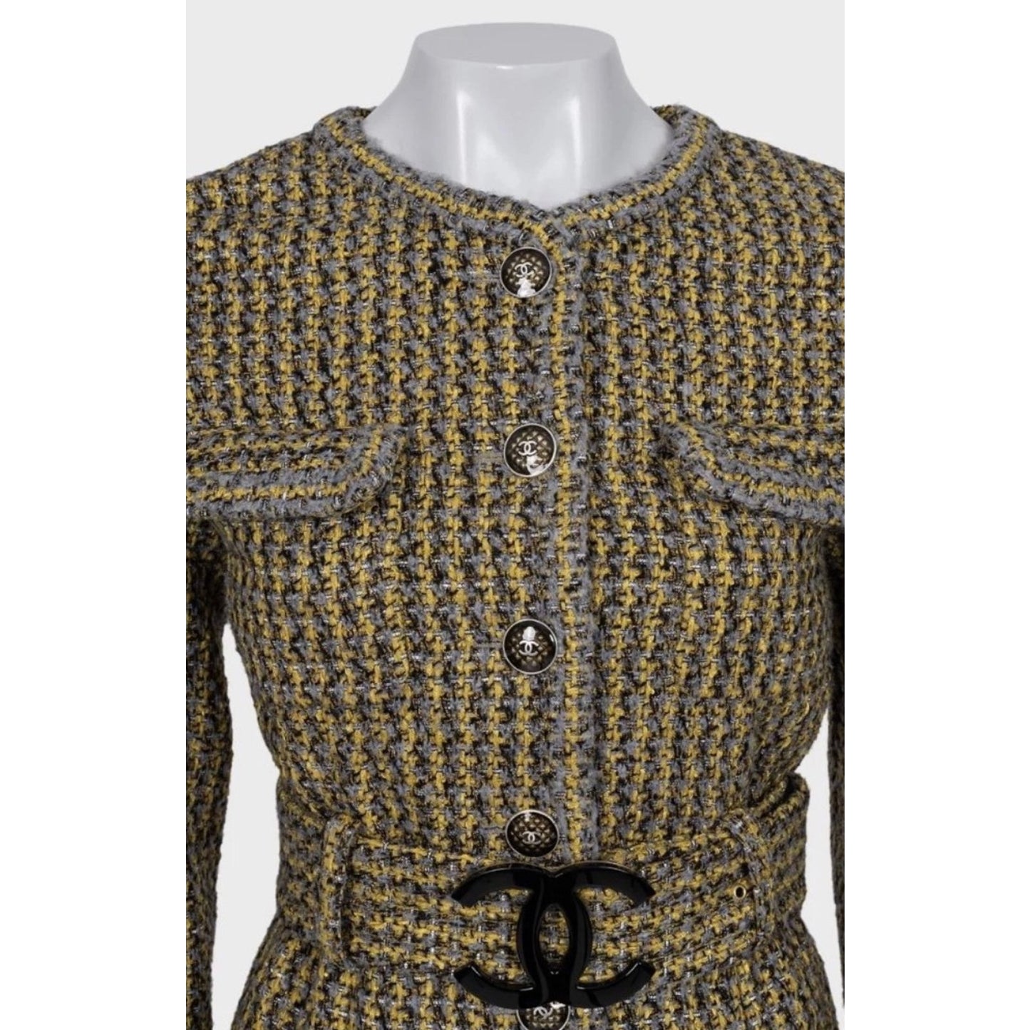 Chanel Multi-Color Single-Breasted Jacket FR44(Run for M) Pre-owned
