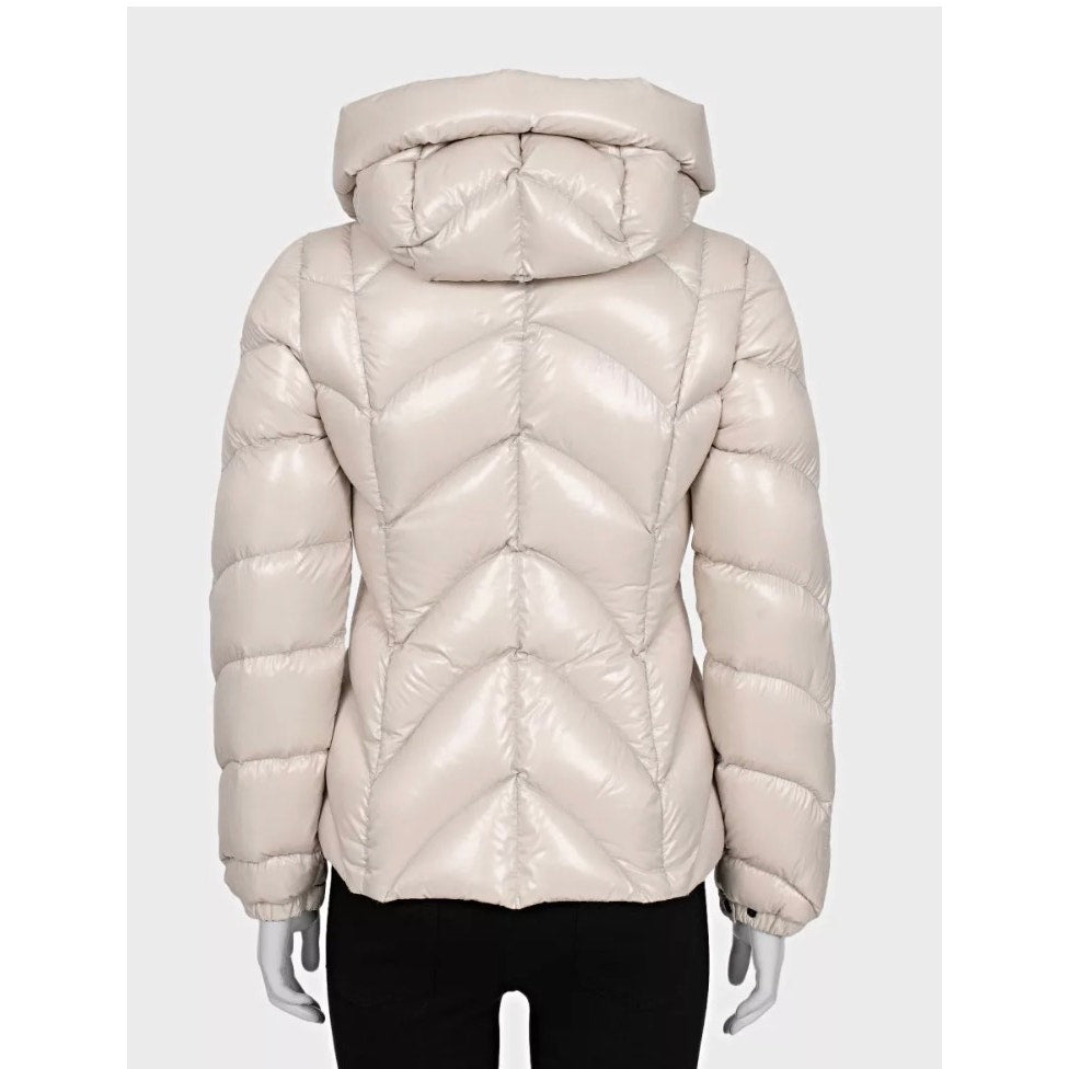 Moncler Women's White Down Puffer Jacket - US 0/XXS Pre-owned