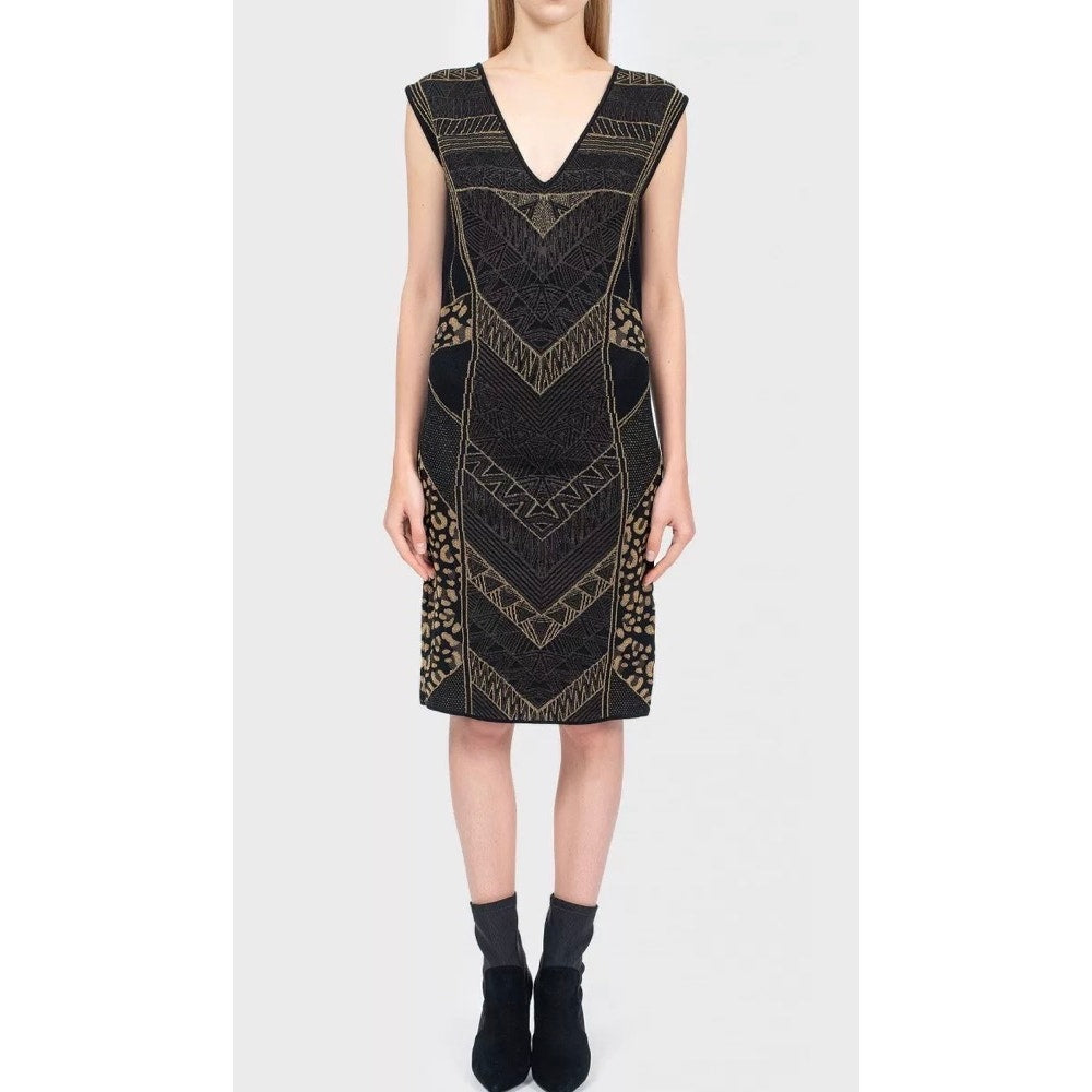 Roberto Cavalli Signature Patterned Dress - Size XL Pre-owned