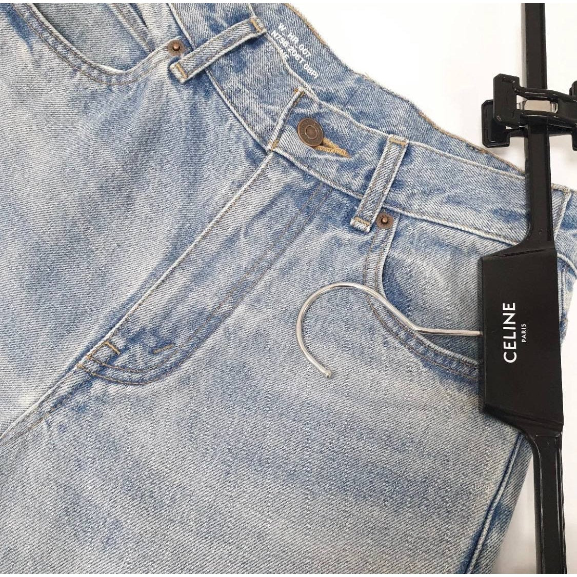 Celine Blue Wide Leg Jeans Sz.26 pre-owned