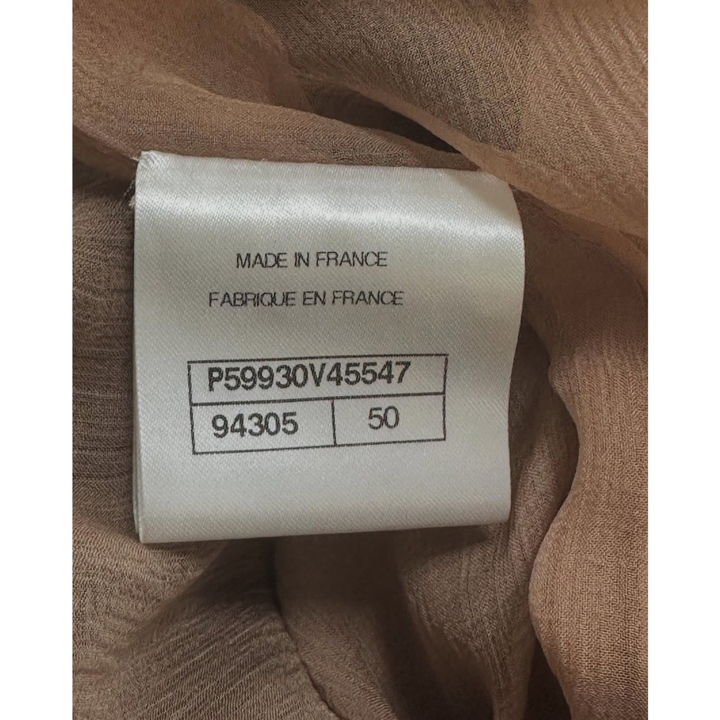 Chanel Fall 2018 Black Lace Maxi Dress Sz. 50 Pre-owned