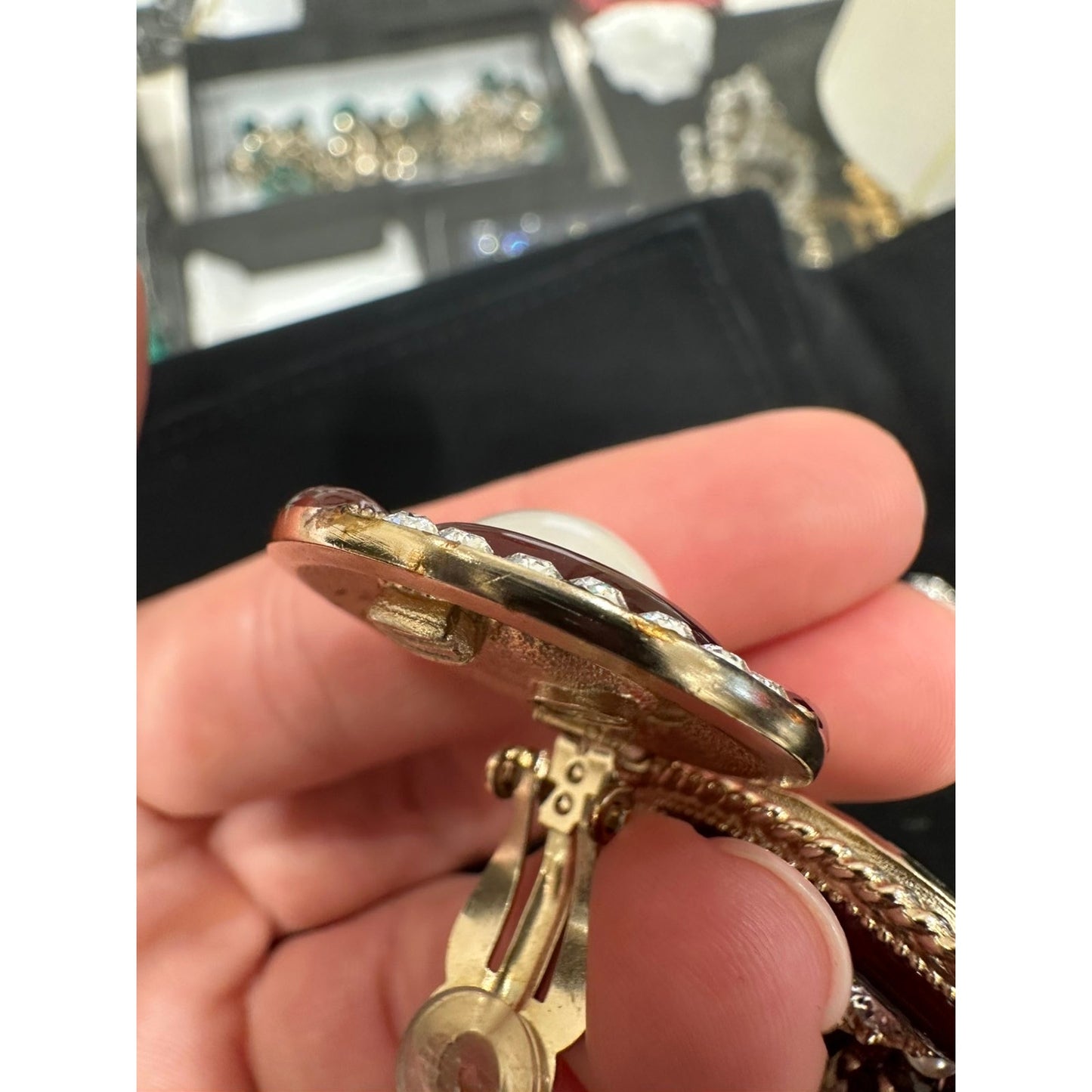 NWOT Chanel Pre-Fall 2019 Pearl Drop Earrings Pre-owned