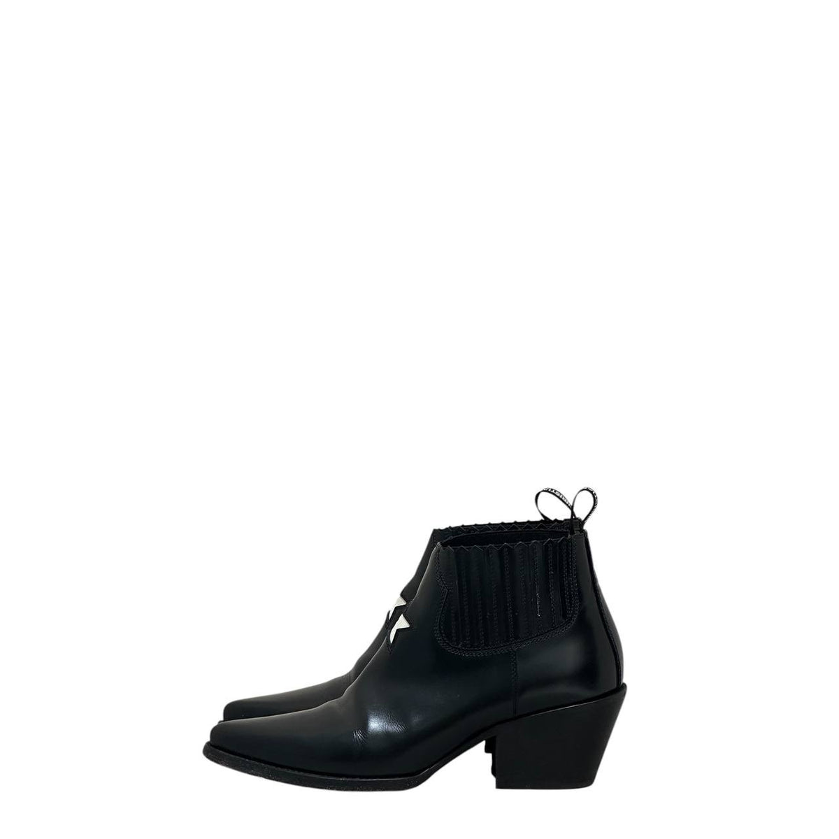 Christian Dior J'Adior L.A. Star Leather Ankle Boots Sz.37.5 Pre-owned