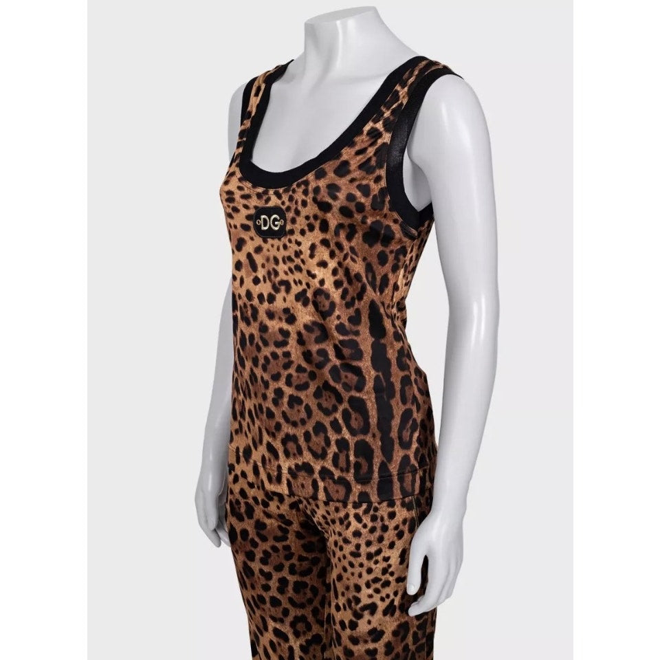 Dolce & Gabbana Leopard Print Three-Piece Suit - S / IT40 Pre-owned