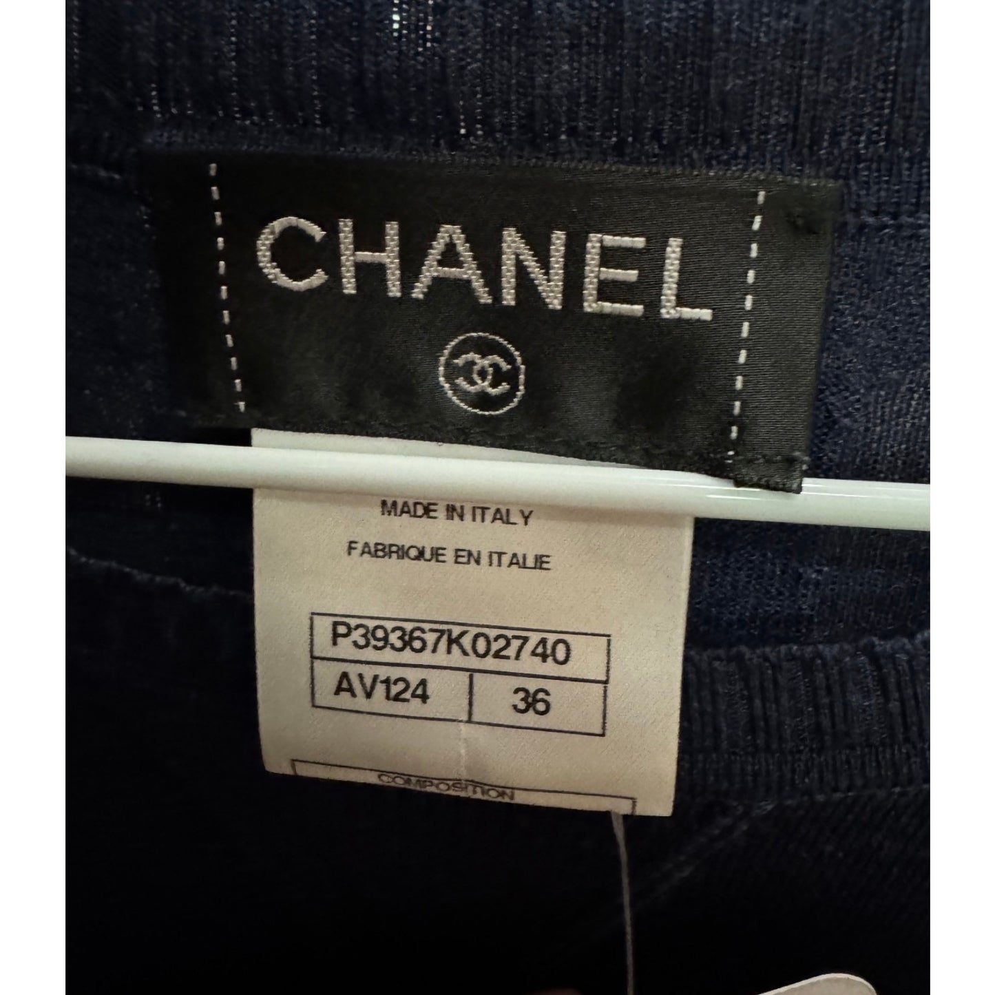 Chanel Fitted Wool & Silk Dress Sz.36 Pre-owned