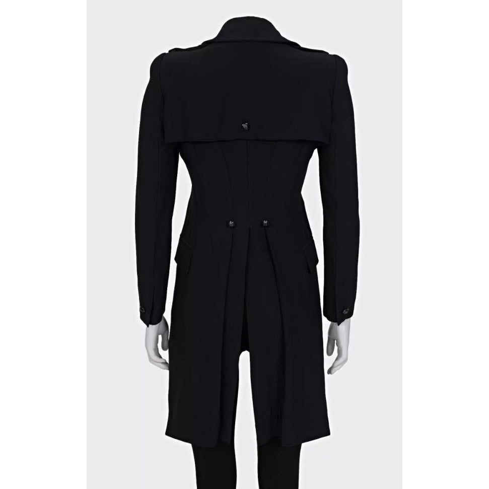 Alexander McQueen Black Tailored Jacket Voluminous Shoulders Pre-owned