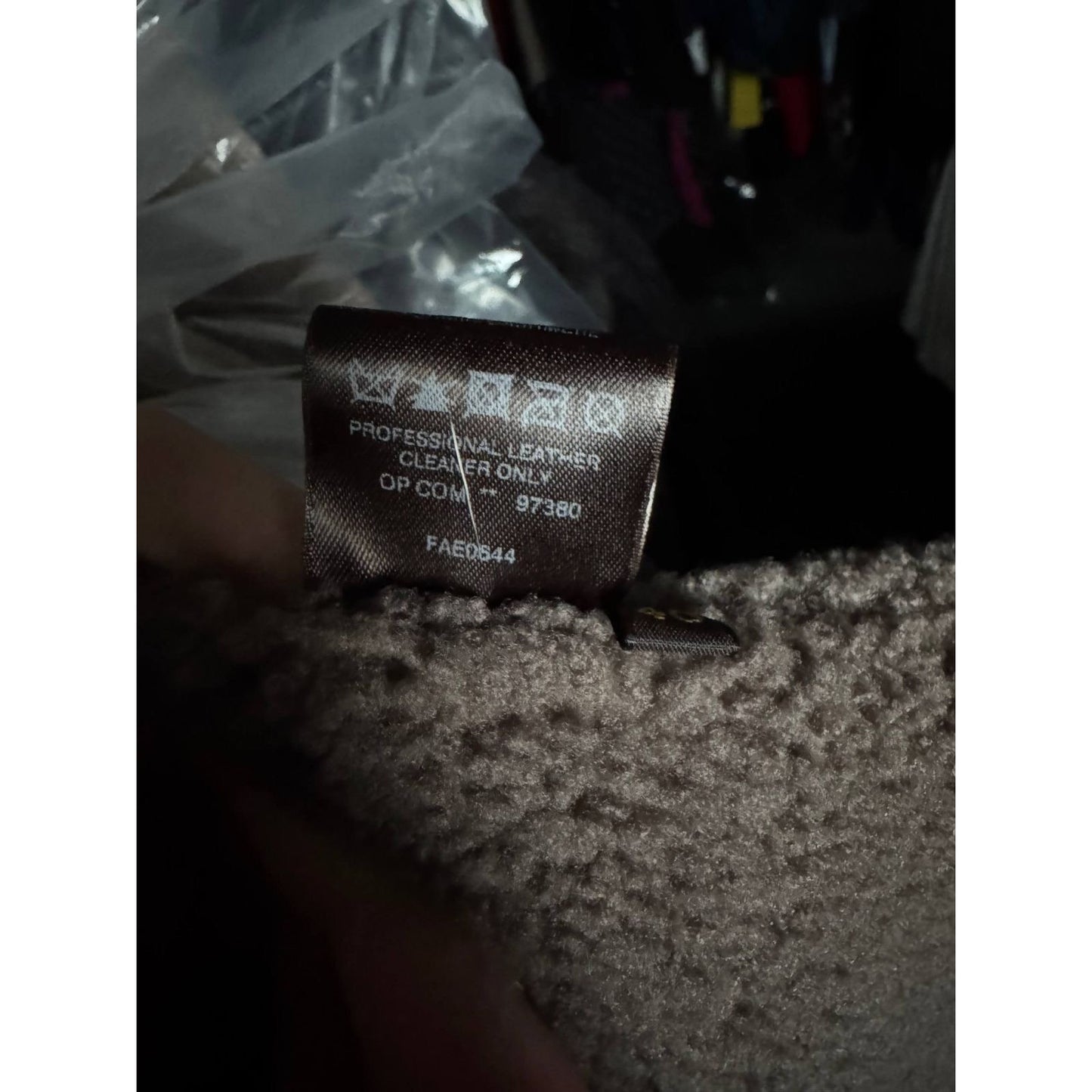Loro Piana Luxe Brown Lambskin & Cashmere Cardigan Sz.40\S Pre-owned