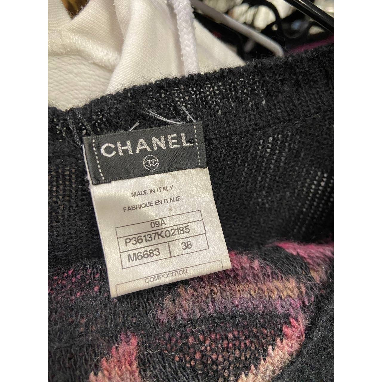 Chanel Geometric Knit Top & Skirt Set - Size38/ M pre-owned
