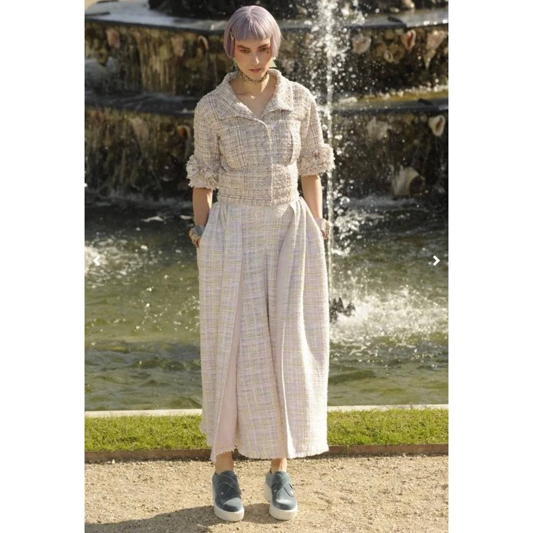 CHANEL Short Jacket Fantasy Tweed Paris Versailles sz.36 Pre-owned