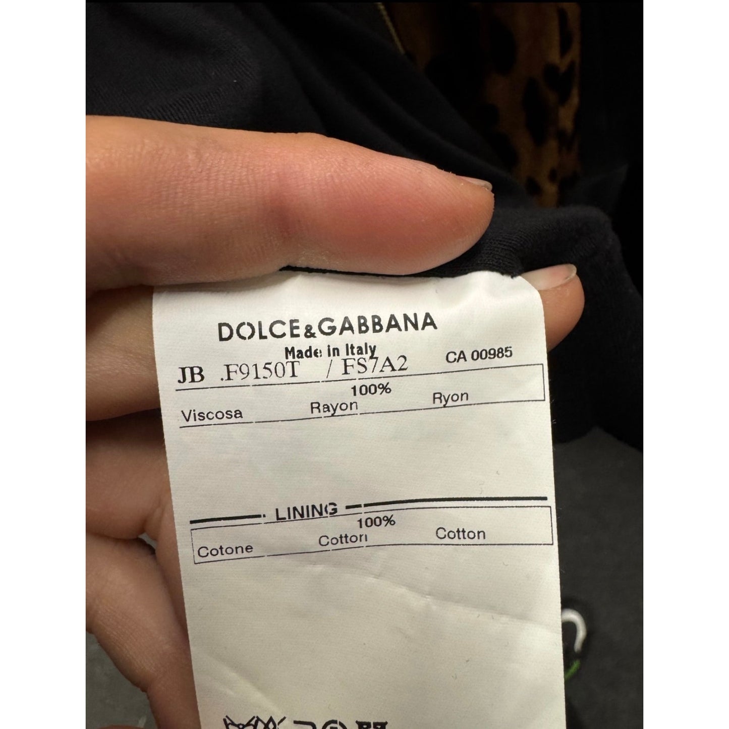 Dolce & Gabbana Leopard Print Three-Piece Suit - S / IT40 Pre-owned