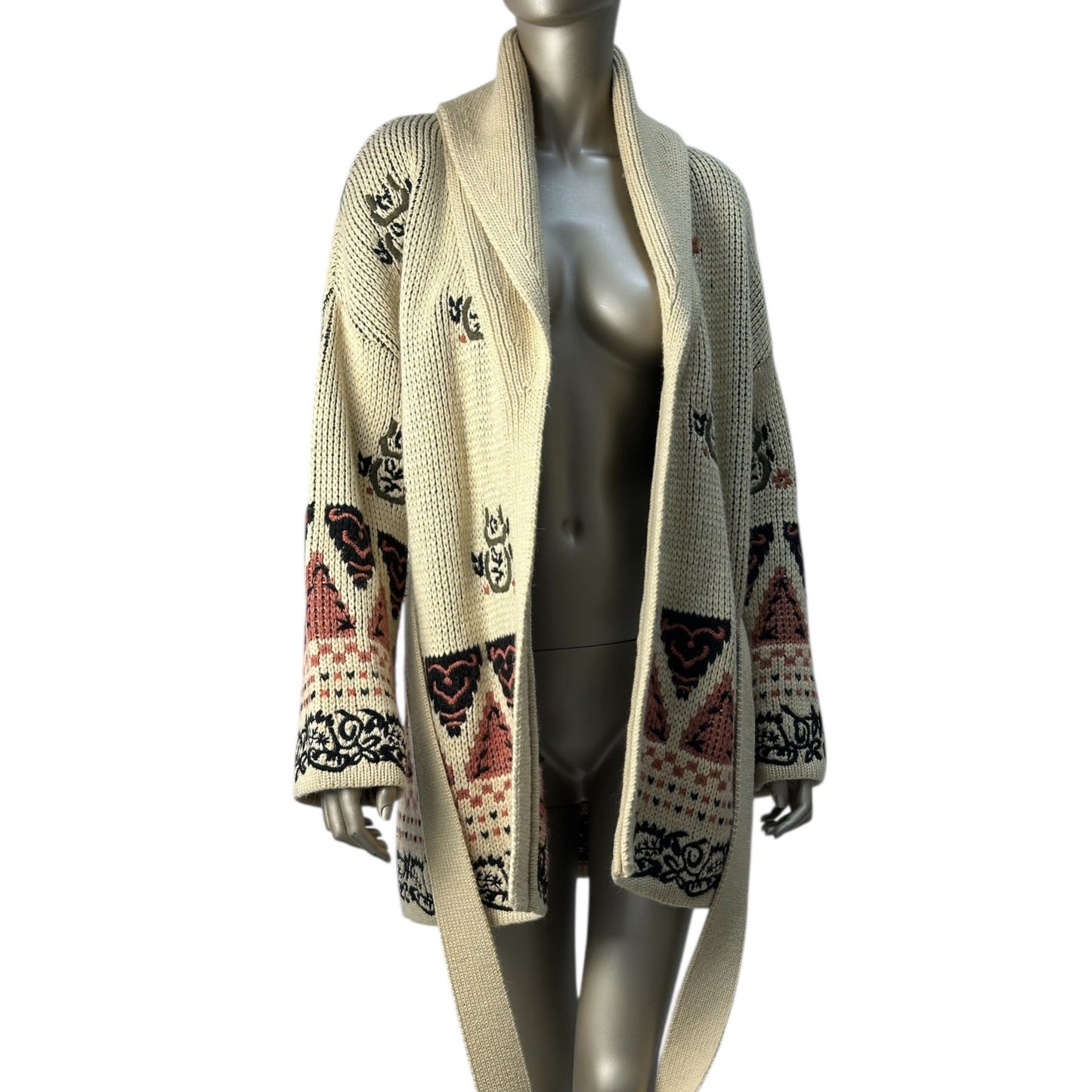 Christian Dior Pre Fall 2019 Cream Knit Cardigan Size S Pre-owned