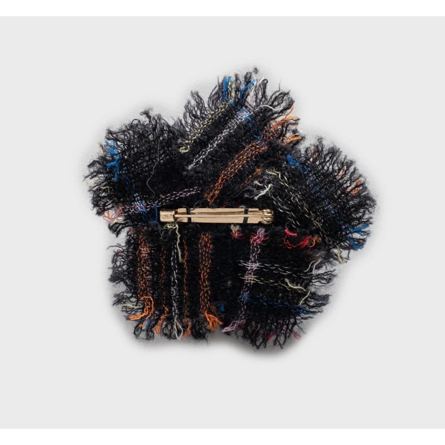 Chanel Fall 2013 RTW Raw-Edge Multicolor Brooch Pre-owned