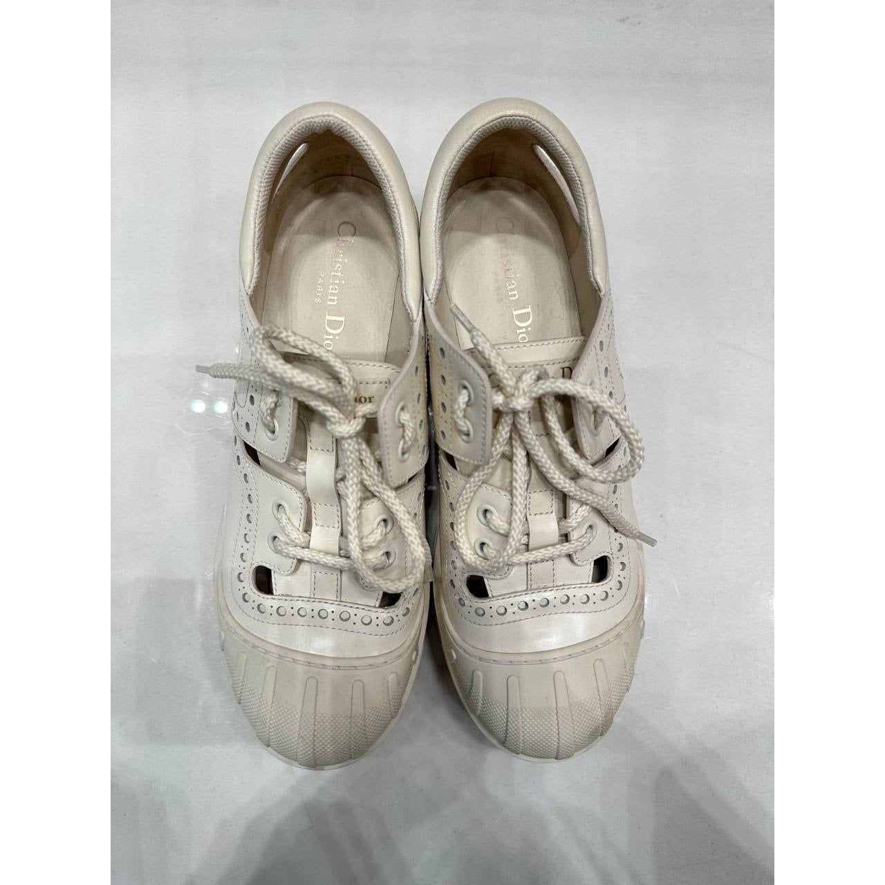 Christian Dior Walk'N'Dior Star Wedge Sneakers EU 39 Pre-owned