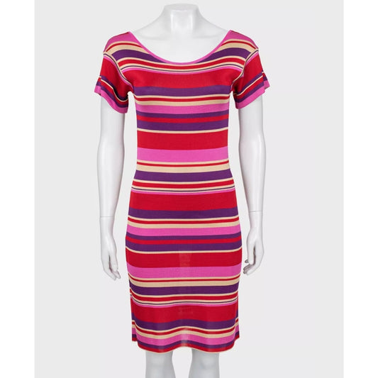 Christian Dior Striped Fitted Dress - Size XS (IT38) Pre-owned
