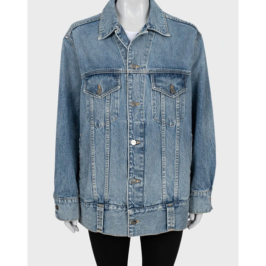 Khaite Oversized Blue Denim Jacket Sz.S Pre-owned
