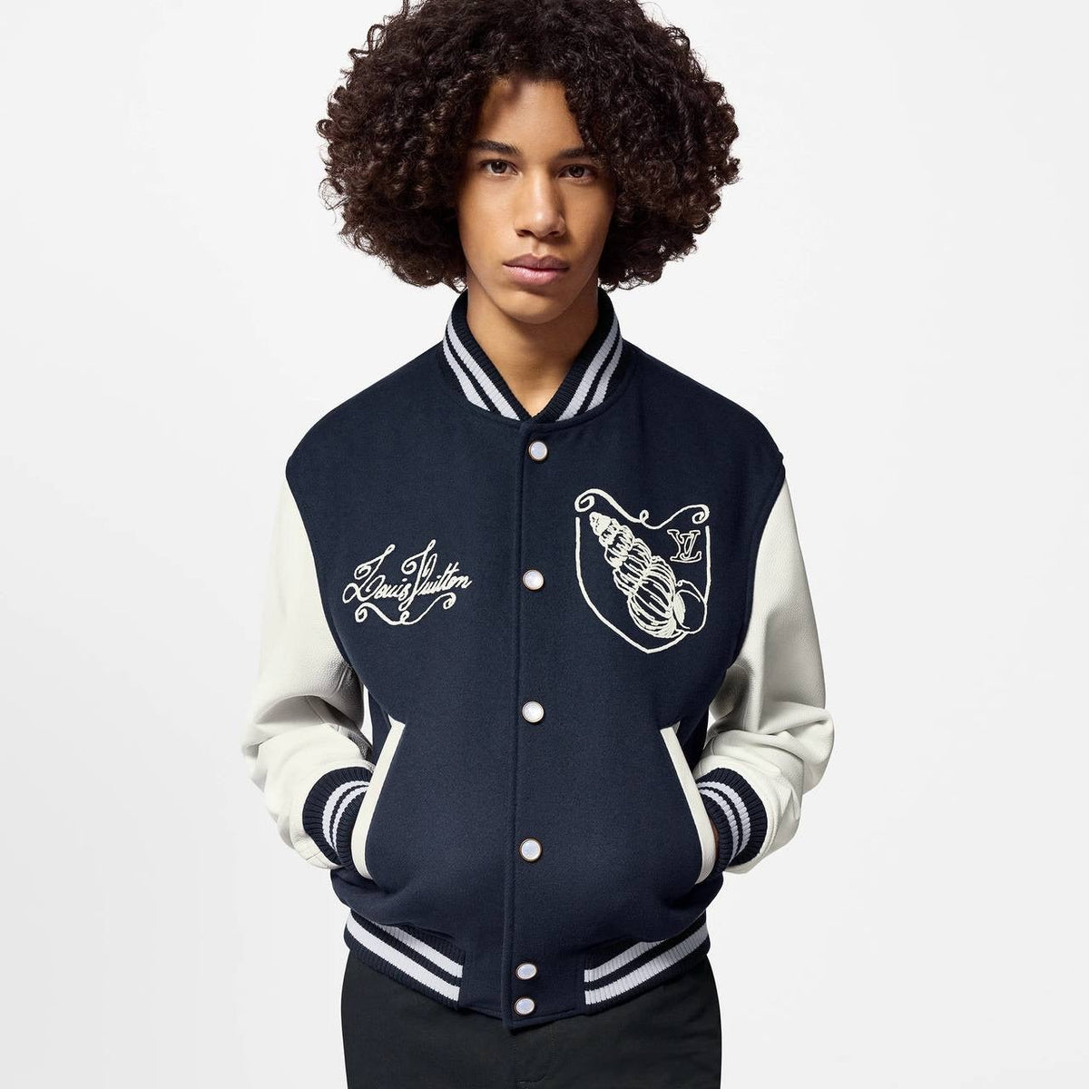Louis Vuitton Varsity Jacket Sz 58 Pre-owned