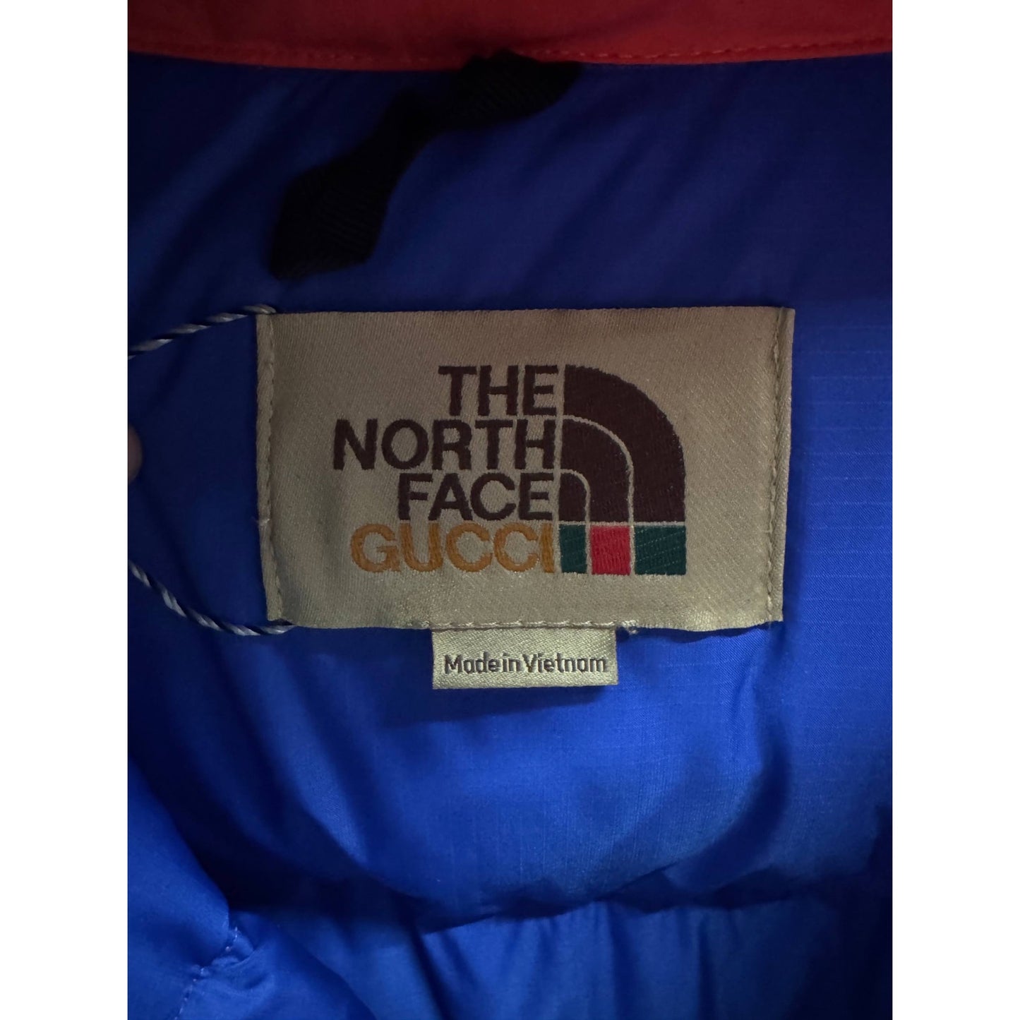 Gucci x The North Face Black Down Jacket - Size S Pre-owned