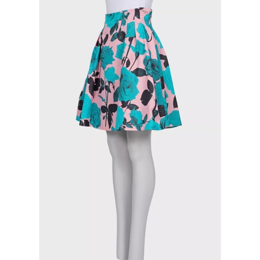 NWOT Christian Dior Silk Floral Print Skirt FR38 M Pre-owned