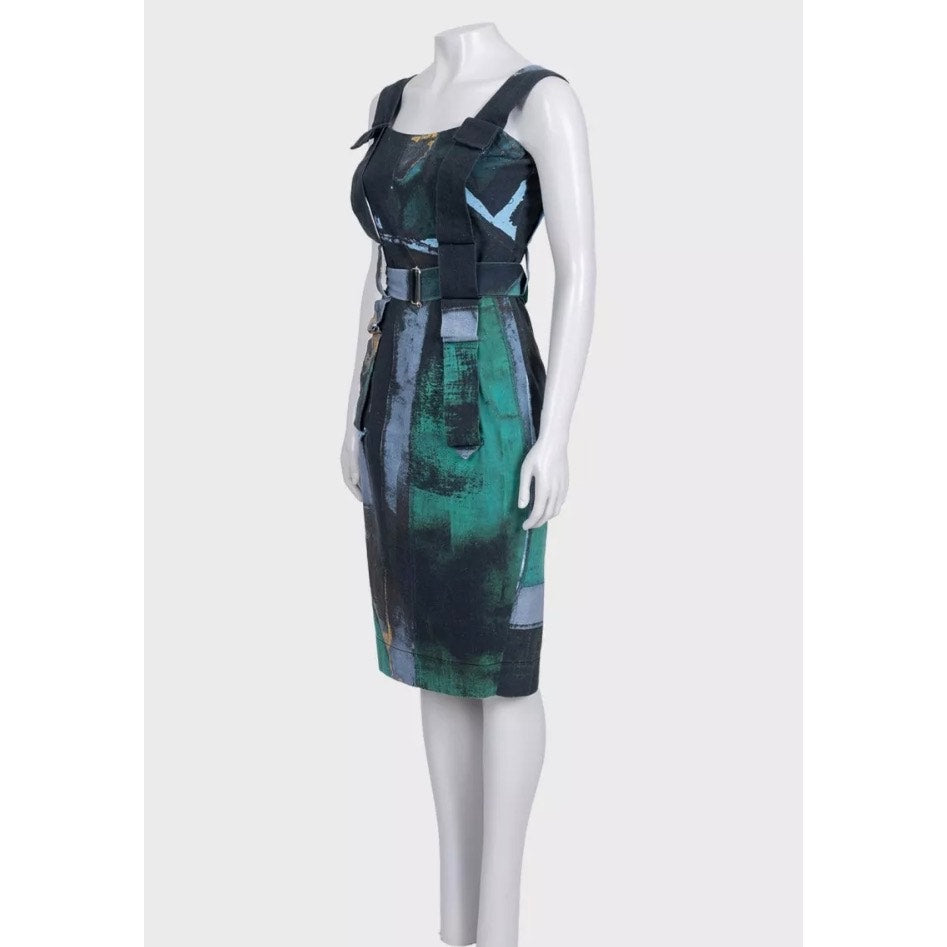 Vivienne Westwood Anglomania Fitted Green Dress  IT42 | M Pre-owned