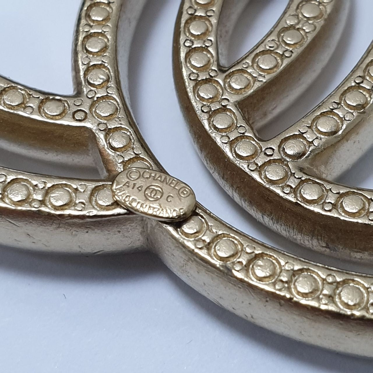 Chanel CC Crystal Brooch Pre-owned