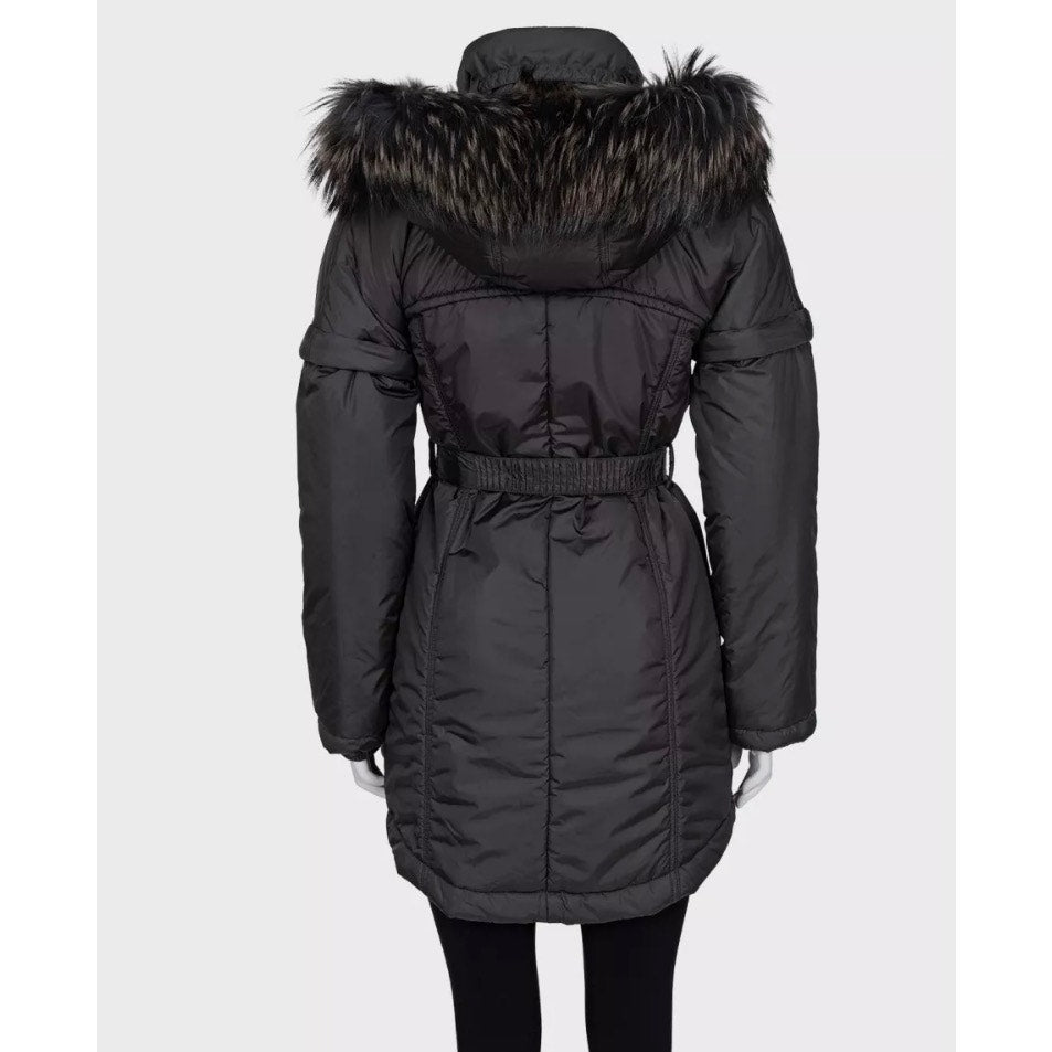 Celine Black Removable Sleeve Puffer Jacket - Size M Pre-owned