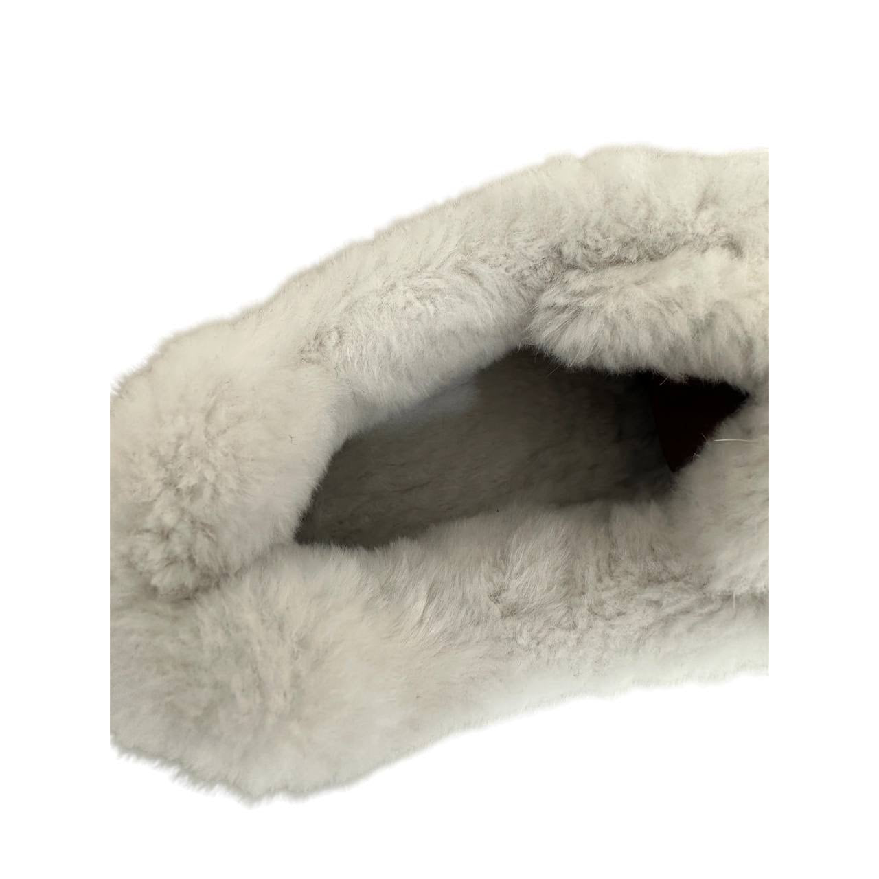 NWOB Loro Piana Luxe Faux Fur Trainers  Size 38 Pre-owned