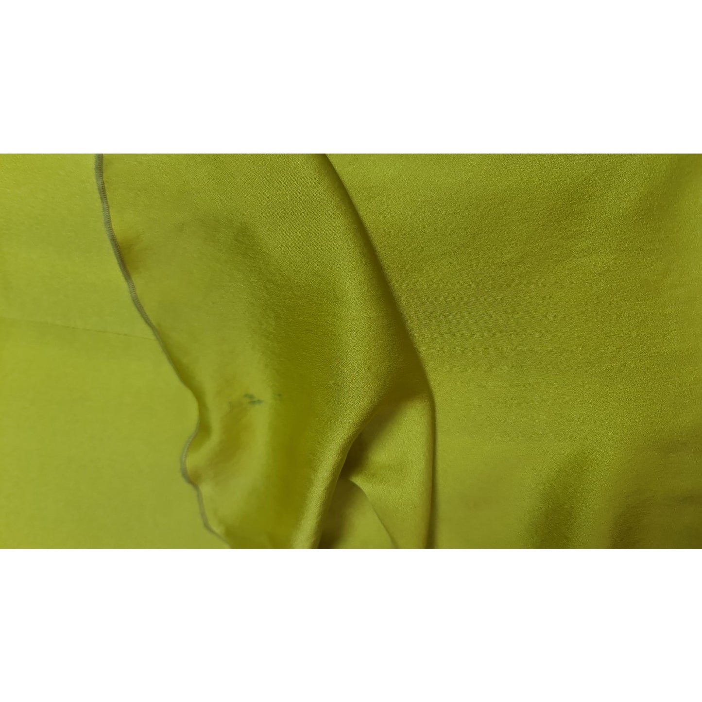 ALESSANDRA RICH Long Embellished Satin Turtleneck Dress In Yellow Sz.42 Pre-owned